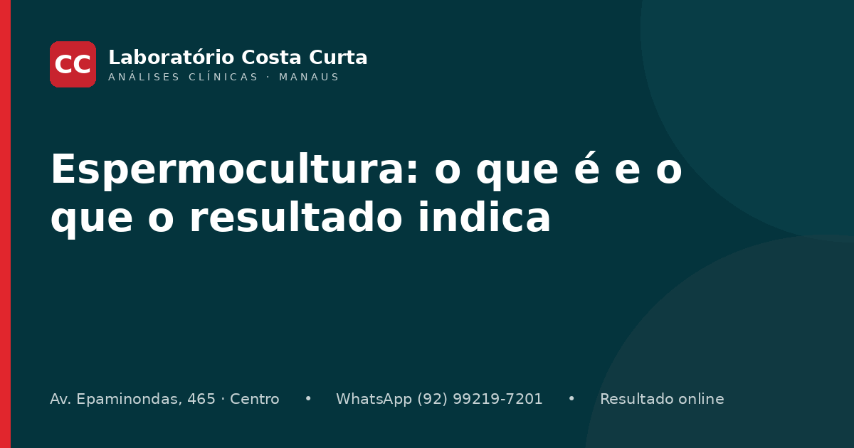 Capa — Espermocultura