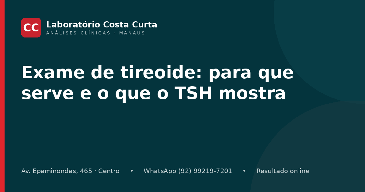 Capa do artigo Exame de tireoide: para que serve e o que o TSH mostra
